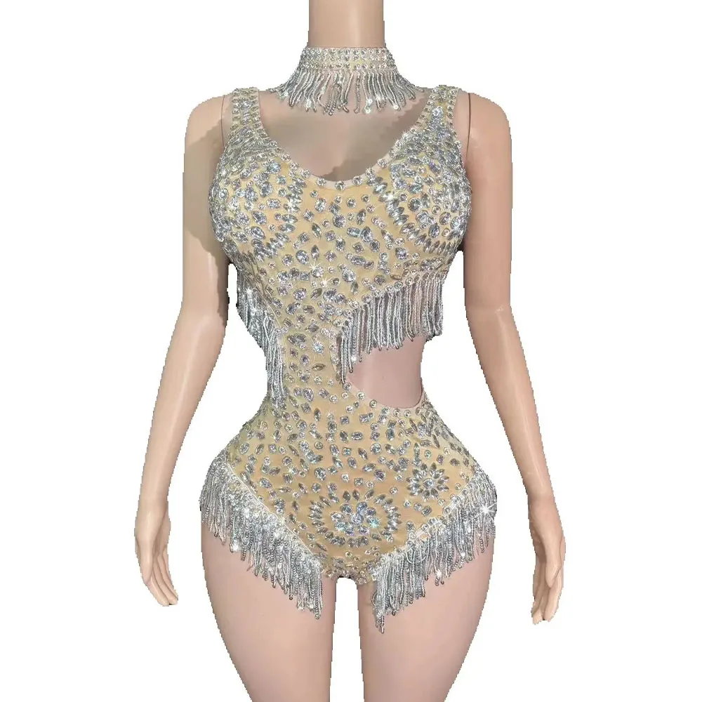 Sparkly Red Rhinestones Tassels Bodysuit Women Sexy Party Performance Dance Costume Singer Dancer Photoshoot Show Stage Wear
Sparkly Red Rhinestones Tassels Bodysuit Women Sexy Party Performance Dance Costume Singer Dancer Photoshoot Show Stage Wear