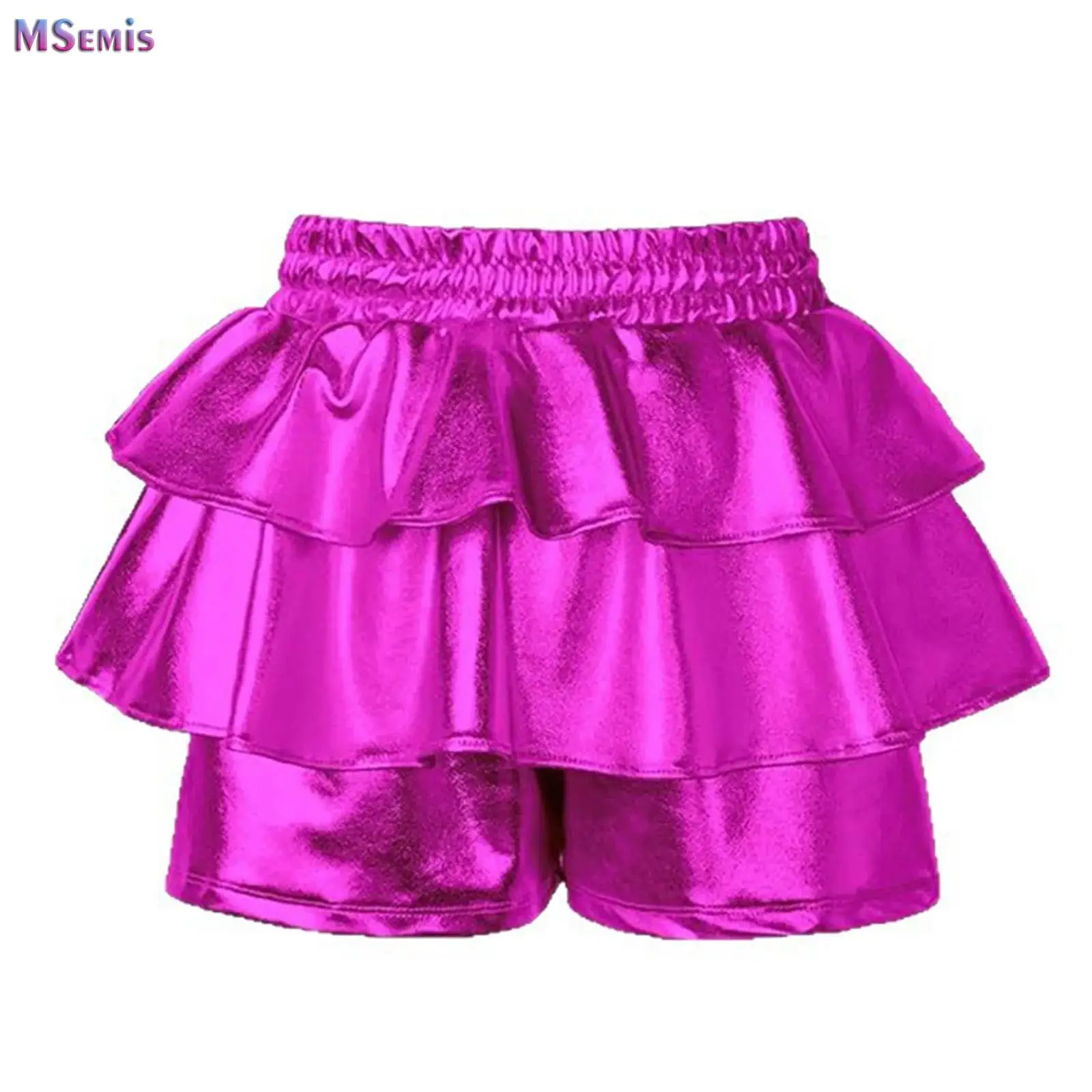 Baby Girls Kids Shorts Metallic Ruffled Elastic Waist Bottom Culottes Children Boutique Stage Performance Photography Clothing
Baby Girls Kids Shorts Metallic Ruffled Elastic Waist Bottom Culottes Children Boutique Stage Performance Photography Clothing