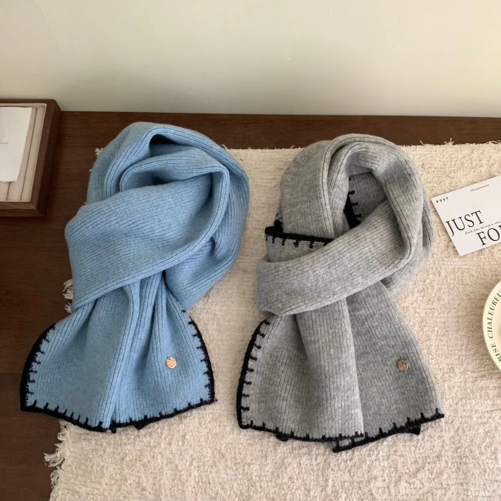 Модный шарф с оверлоком, осенне-зимний теплый шарф, женский утолщенный морозостойкий мягкий шарф, многофункциональная однотонная шаль
Модный шарф с оверлоком, осенне-зимний теплый шарф, женский утолщенный морозостойкий мягкий шарф, многофункциональная однотонная шаль