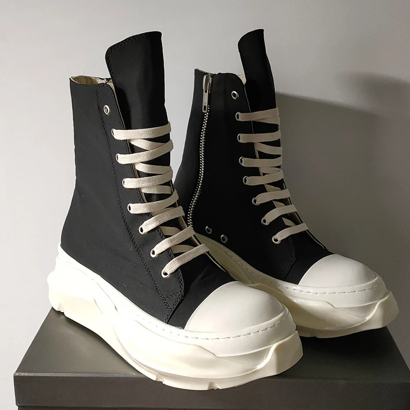 2025SS R0 New High-top Canvas Casual Fashion Versatile Breathable Thick Bottom Heightening Plate Shoes Trend Shoes Women's
2025SS R0 New High-top Canvas Casual Fashion Versatile Breathable Thick Bottom Heightening Plate Shoes Trend Shoes Women's