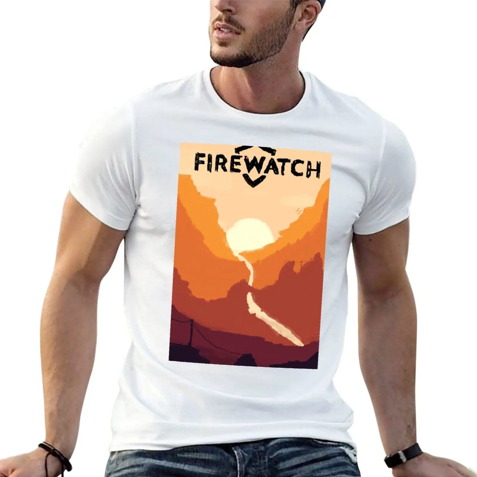 рубашки для горизонтания с мужскими хлопковыми логотипами Firewatch, мужская футболка, футболка
рубашки для горизонтания с мужскими хлопковыми логотипами Firewatch, мужская футболка, футболка