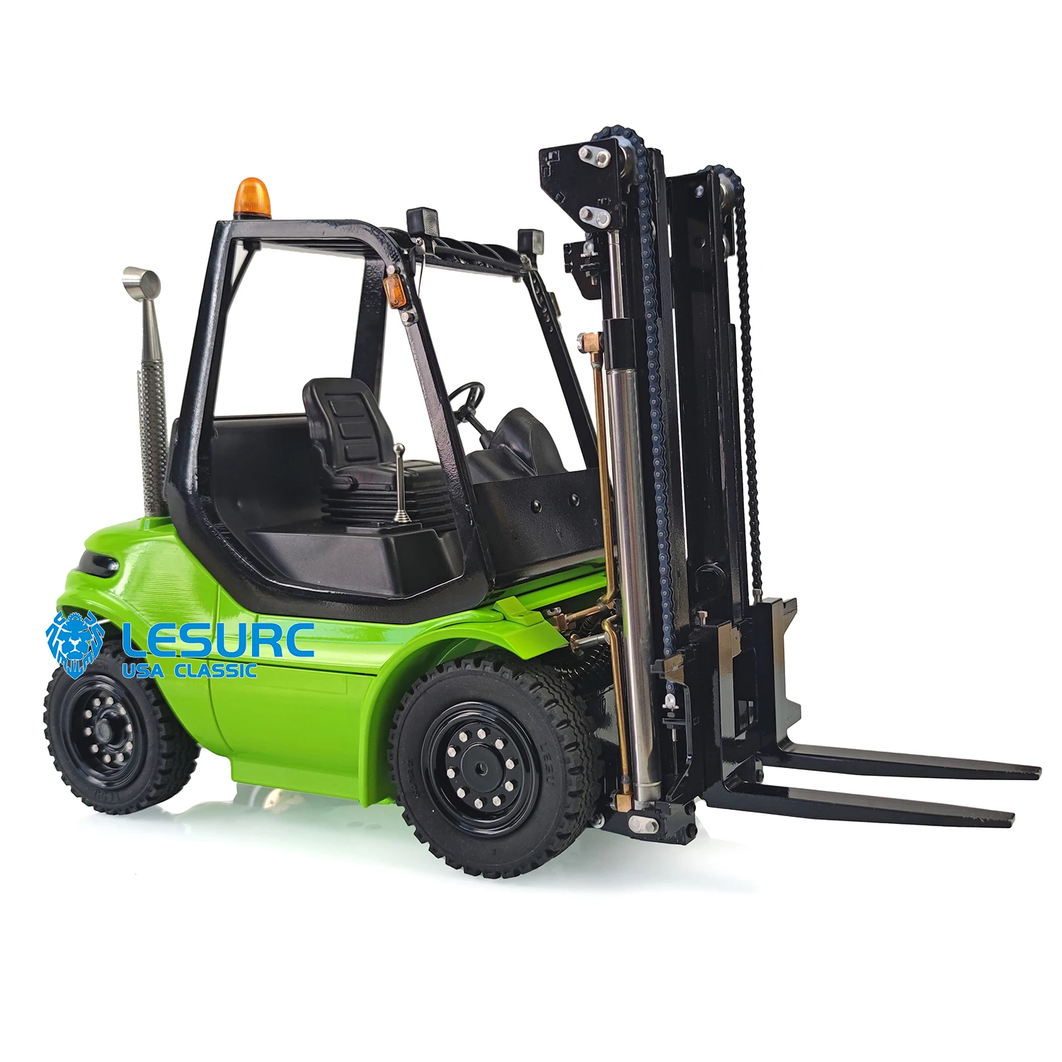 LESU RC 1/14 Full Metal Forklift Green Transfer Truck Pump Motor Model Sound ESC Adult Outdoor Toys
LESU RC 1/14 Full Metal Forklift Green Transfer Truck Pump Motor Model Sound ESC Adult Outdoor Toys