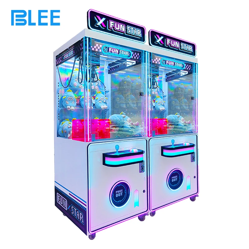 New Classic Claw Machine Crane Game with LED Lights 31 Inch Colorful Prize Vending Machine for Arcade FEC Shopping Mall
New Classic Claw Machine Crane Game with LED Lights 31 Inch Colorful Prize Vending Machine for Arcade FEC Shopping Mall