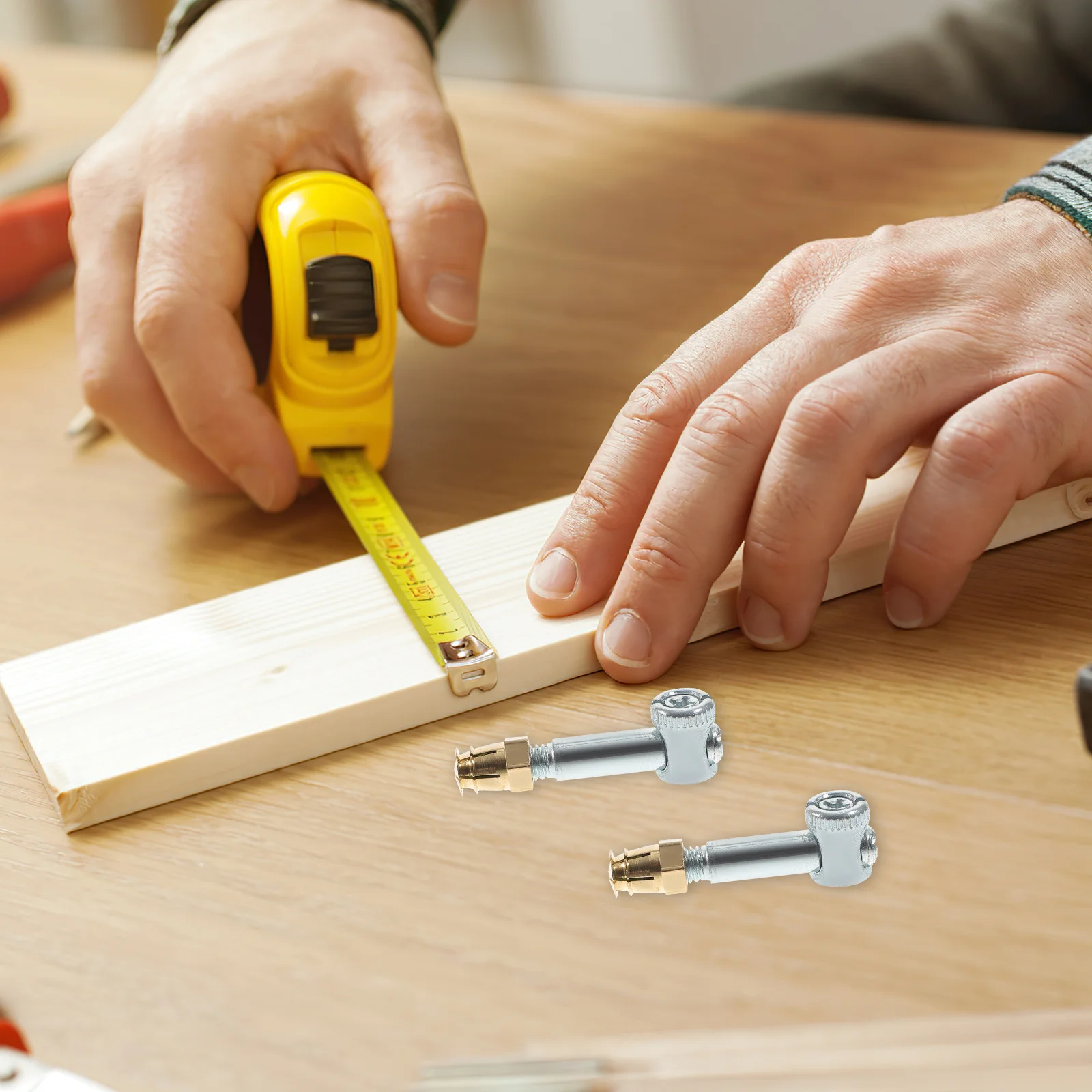 1 set 1 Set Invisible Connector Heavy Duty Copper Iron Fastening Joining Panels Bed Table Wood Plate Cabinet Repairing Screw
1 set 1 Set Invisible Connector Heavy Duty Copper Iron Fastening Joining Panels Bed Table Wood Plate Cabinet Repairing Screw