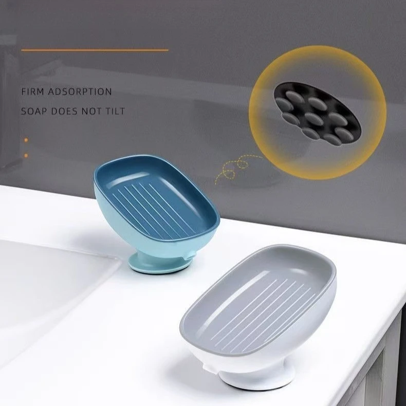 Latest DesignHot SaleSoap box for home use, wall-mounted draining and water-free suction cup, simple style creative new model for bathroom and bathroom
Latest DesignHot SaleSoap box for home use, wall-mounted draining and water-free suction cup, simple style creative new model for bathroom and bathroom