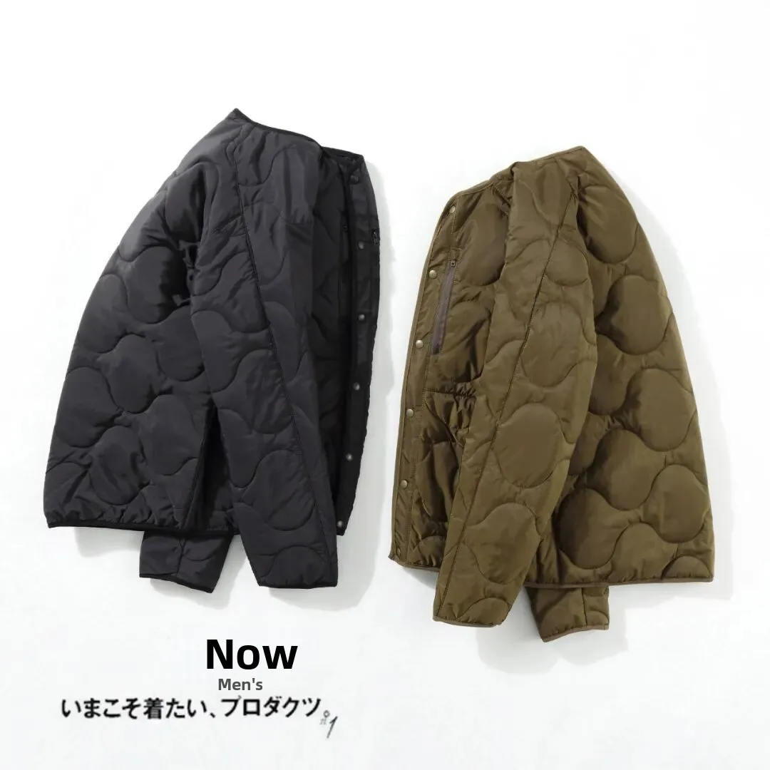 Japanese Sle Warm Quilted Cotton Jaet Men's Loose id Gourd Quilted Cotton Inner No Collar Cotton Coat Couple Sle
Japanese Sle Warm Quilted Cotton Jaet Men's Loose id Gourd Quilted Cotton Inner No Collar Cotton Coat Couple Sle