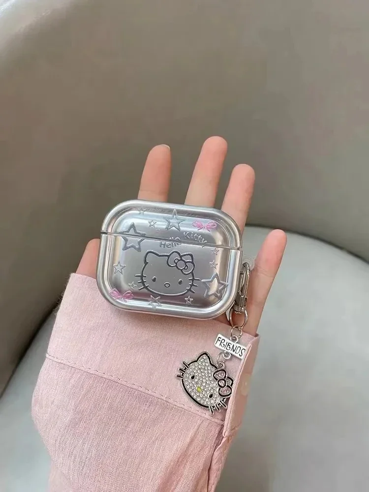 Чехол Hello Kitty для Airpods Pro 2, защитный чехол для наушников из ТПУ с плавающей звездой и брелком для Airpods Pro, чехол для девочек/женщин
Чехол Hello Kitty для Airpods Pro 2, защитный чехол для наушников из ТПУ с плавающей звездой и брелком для Airpods Pro, чехол для девочек/женщин