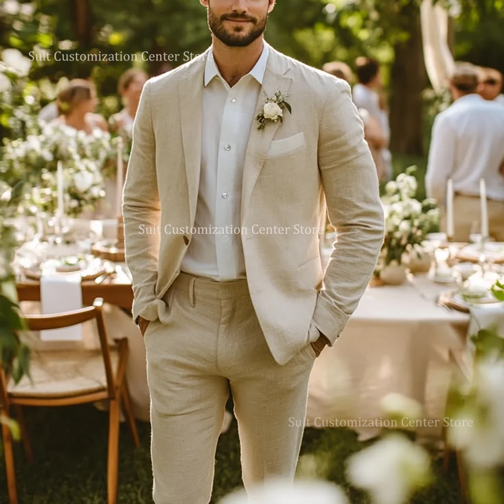 High Quality Wedding Groom Formal Suits Set 2 Piece Chic Single Breasted Notch Lapel Slim Fit 2 Piece Jacket Pants Men Clothing
High Quality Wedding Groom Formal Suits Set 2 Piece Chic Single Breasted Notch Lapel Slim Fit 2 Piece Jacket Pants Men Clothing