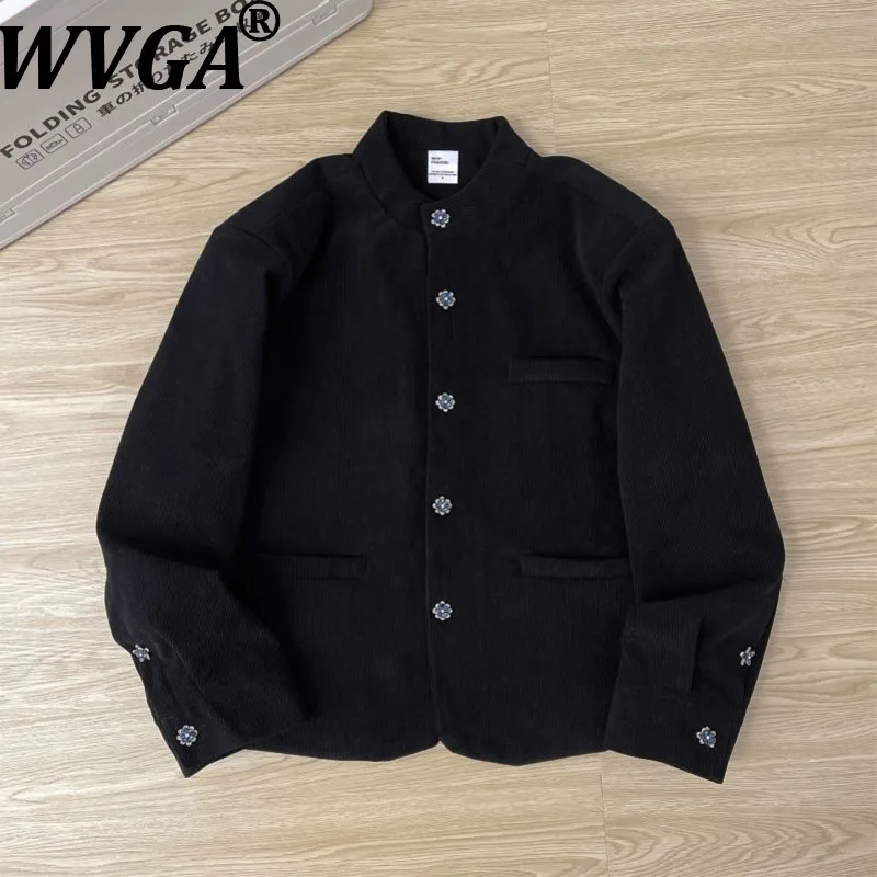 WVGA Spring Autumn New Man Chinese Style Stand Collar Button Long Sleeve Jacket High-end Niche Stylish Casual Short Coat W21755
WVGA Spring Autumn New Man Chinese Style Stand Collar Button Long Sleeve Jacket High-end Niche Stylish Casual Short Coat W21755