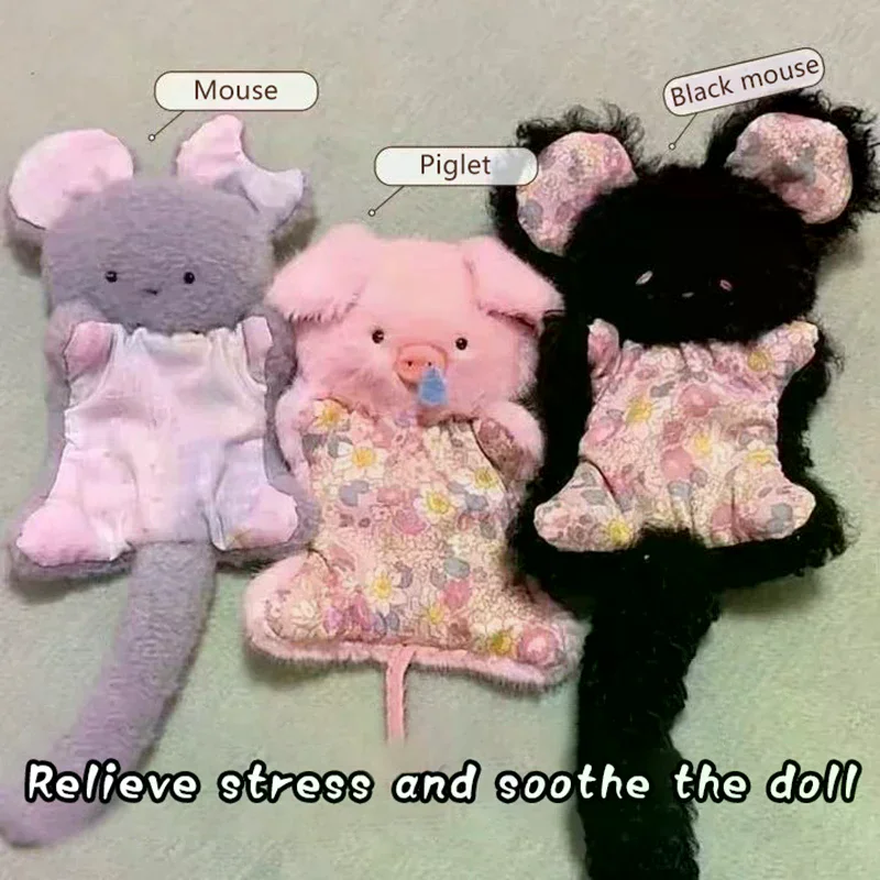 Мягкая плюшевая игрушка-мешок, милый мультяшный животный стиль, кукла-мышка для снятия стресса
Мягкая плюшевая игрушка-мешок, милый мультяшный животный стиль, кукла-мышка для снятия стресса