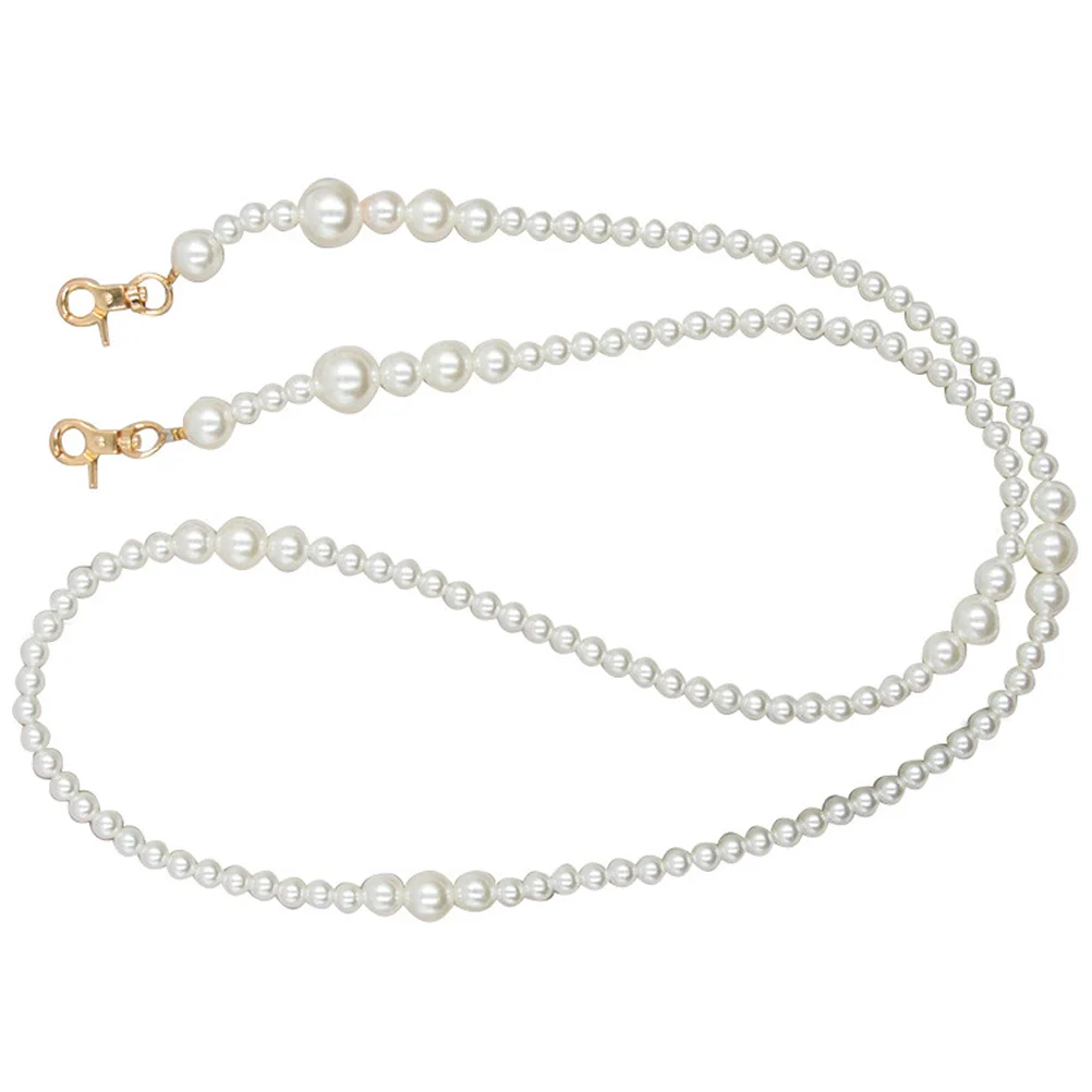 Pearl Bag Chain Strap DIY Replacement Lanyards Handbag Beaded Keychain Making Extender Shoulder Ornament
Pearl Bag Chain Strap DIY Replacement Lanyards Handbag Beaded Keychain Making Extender Shoulder Ornament