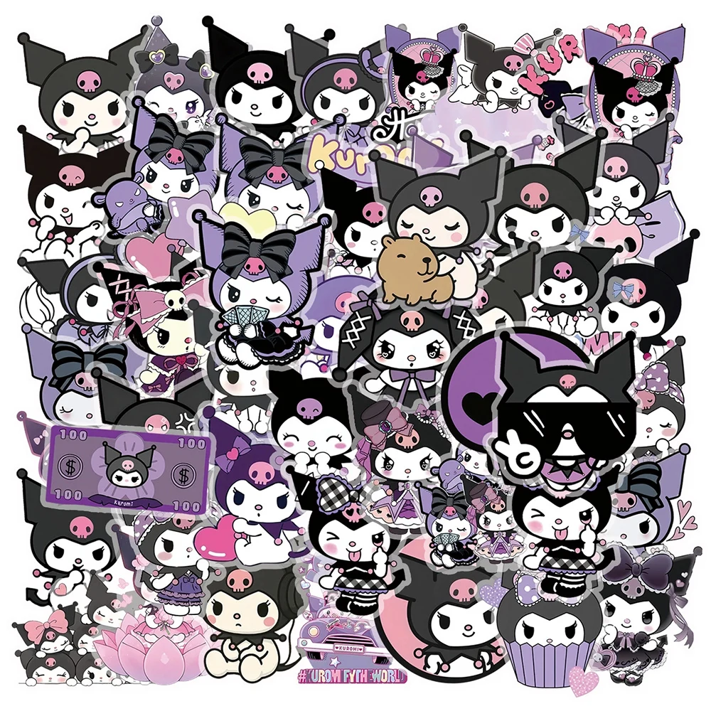 10/30/50pcs Cute Sanrio Kuromi Cartoon Stickers Kawaii Aesthetic Decals Laptop Fridge Suitcase Guitar Decoration Sticker Kid Toy
10/30/50pcs Cute Sanrio Kuromi Cartoon Stickers Kawaii Aesthetic Decals Laptop Fridge Suitcase Guitar Decoration Sticker Kid Toy