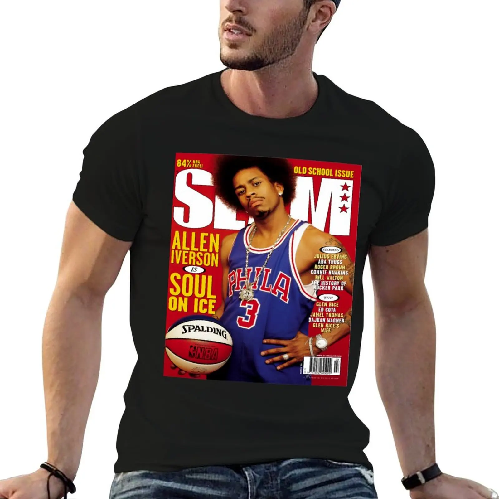 Allen-Iverson-Slam-Magazine T-Shirt anime t shirts for man essential t shirt cotton t shirts high quality T-shirt
Allen-Iverson-Slam-Magazine T-Shirt anime t shirts for man essential t shirt cotton t shirts high quality T-shirt
