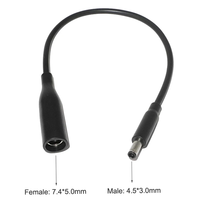5pcs For Dell Laptop DC Power Charge Converter Adapter Cable Cord 7.4x5.0 female to 4.5x3.0 mm male Dropshipping
5pcs For Dell Laptop DC Power Charge Converter Adapter Cable Cord 7.4x5.0 female to 4.5x3.0 mm male Dropshipping