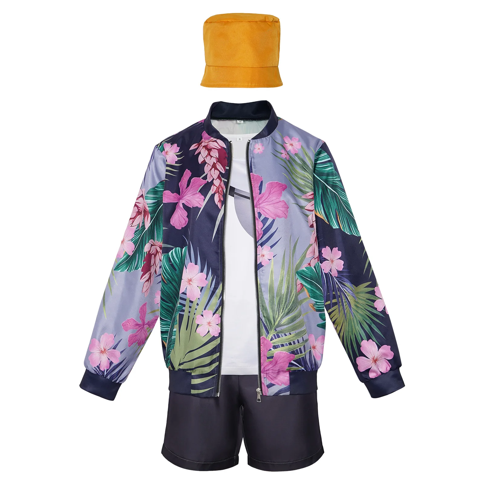 Kpop Zoey Cosplay Jacket Shorts Hat Set Demons Hunters Costume Coat Printed School Halloween Carnival Party Causal Clothes Set
Kpop Zoey Cosplay Jacket Shorts Hat Set Demons Hunters Costume Coat Printed School Halloween Carnival Party Causal Clothes Set