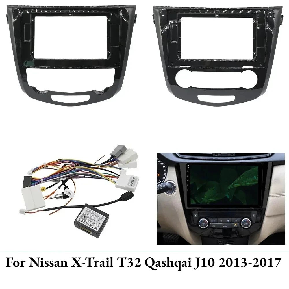 10.1" 2Din Car Radio Fascia Frame for Nissan X-Trail T32 Qashqai J10 2013-2017, Android GPS Panel Dashboard Installation Kit
10.1" 2Din Car Radio Fascia Frame for Nissan X-Trail T32 Qashqai J10 2013-2017, Android GPS Panel Dashboard Installation Kit