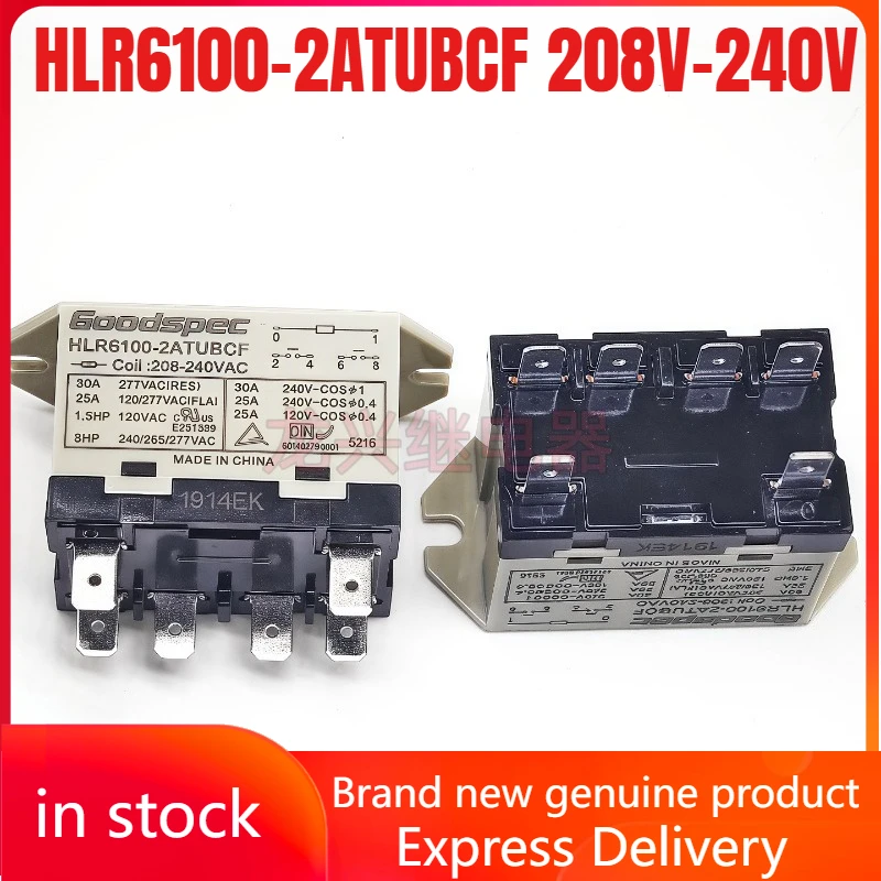 New 1pcs/lot HLR6100-2ATUBCF 208V-240V 6pins
New 1pcs/lot HLR6100-2ATUBCF 208V-240V 6pins