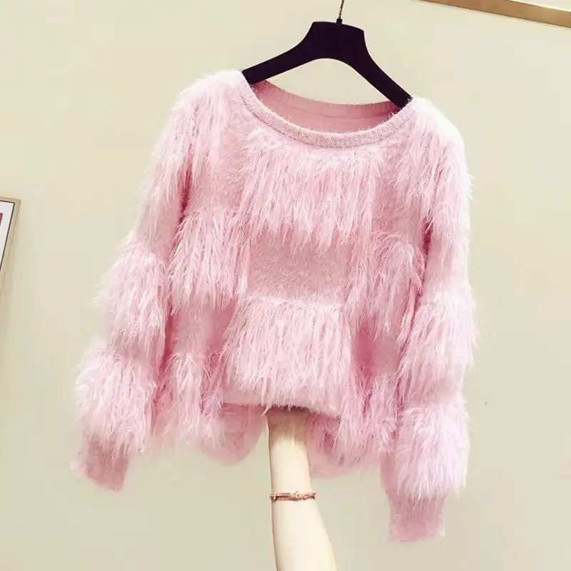 2023 New Autumn Winter Women Korean Elegant Solid O Neck Long Sleeve Sweater Casual Warm Knitted Pullover Sweater Tops V48
2023 New Autumn Winter Women Korean Elegant Solid O Neck Long Sleeve Sweater Casual Warm Knitted Pullover Sweater Tops V48