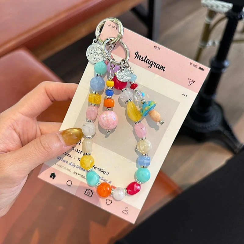 Flower Mushroom Special-shaped Phone Chain Dopamine Color Phone Chain Mobile Phone Lanyard Anti-lost Mobile Phone Accessories
Flower Mushroom Special-shaped Phone Chain Dopamine Color Phone Chain Mobile Phone Lanyard Anti-lost Mobile Phone Accessories