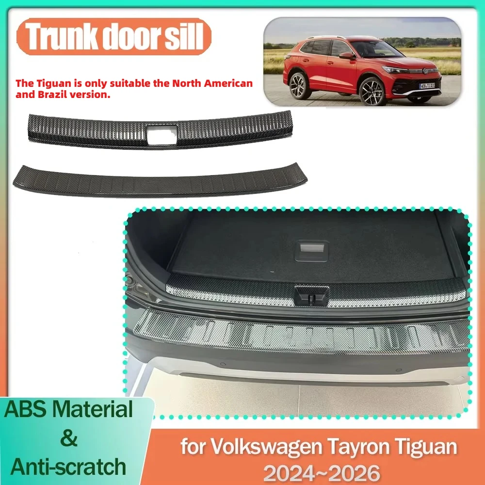 Car Trunk Door Sill for Volkswagen VW Tayron Tiguan 2024~2026 Threshold Scuff Guard Plate Trim Strips Part Sticker Accessories
Car Trunk Door Sill for Volkswagen VW Tayron Tiguan 2024~2026 Threshold Scuff Guard Plate Trim Strips Part Sticker Accessories
