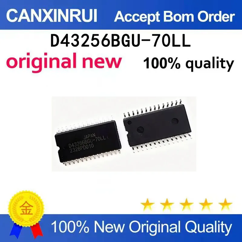 (5-100 PCS) UPD43256BGU-70LL D43256BGU-70LL SOP28 spot chip IC
(5-100 PCS) UPD43256BGU-70LL D43256BGU-70LL SOP28 spot chip IC