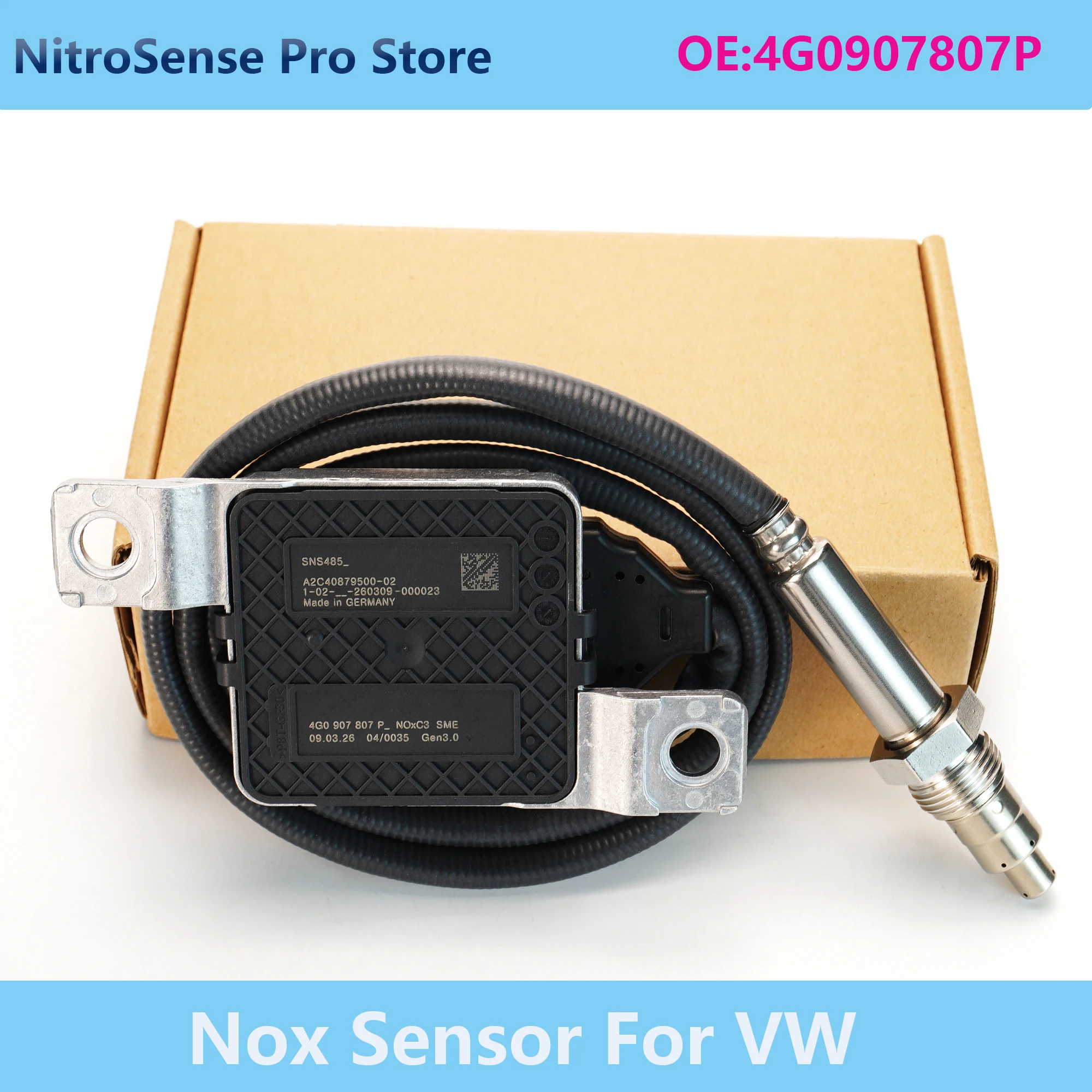 4G0907807P NEW Nitrogen Oxide Nox Sensor Fit for Vw Audi A6 A7 Quattro 3.0 Tdi 2012-2016
4G0907807P NEW Nitrogen Oxide Nox Sensor Fit for Vw Audi A6 A7 Quattro 3.0 Tdi 2012-2016
