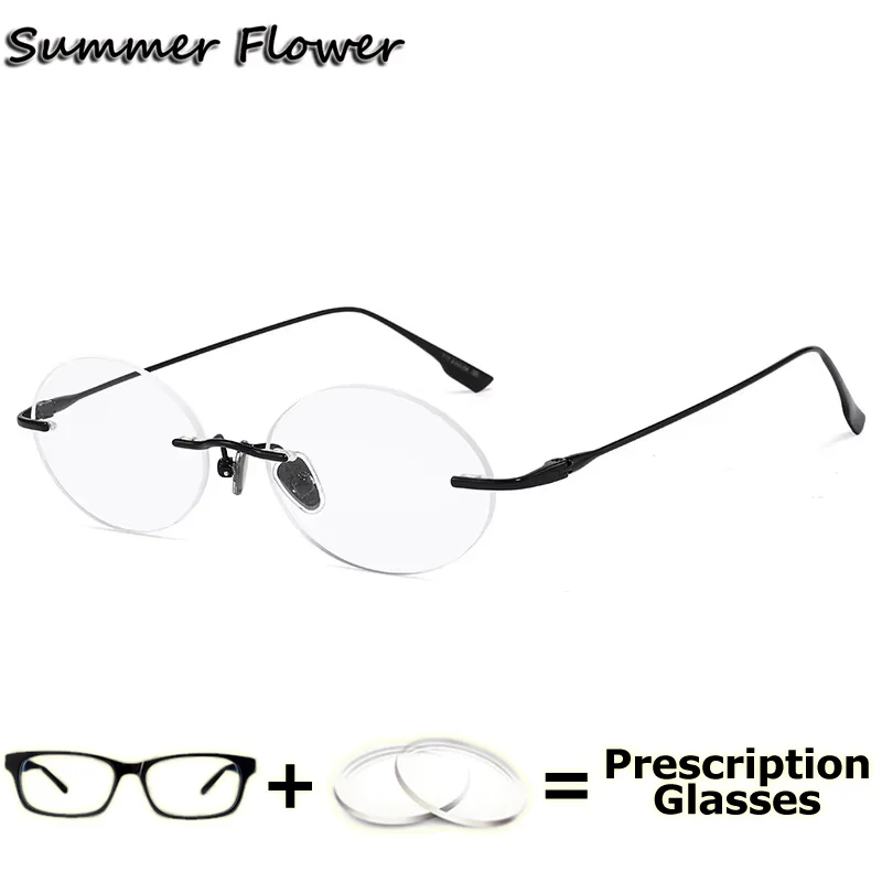 Rimless Eyewear Women Men Frameless Glasses Frame Myopia Presbyopia Optical Lenses Multifocal Prescription Glass Clear
Rimless Eyewear Women Men Frameless Glasses Frame Myopia Presbyopia Optical Lenses Multifocal Prescription Glass Clear