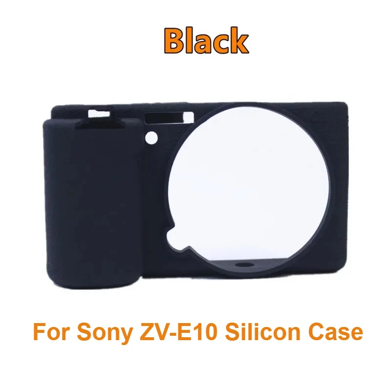 For Sony ZV-E10 Rubber Protector Frame Skin Silicon Case Body Cover Accessories Camera Bag
For Sony ZV-E10 Rubber Protector Frame Skin Silicon Case Body Cover Accessories Camera Bag