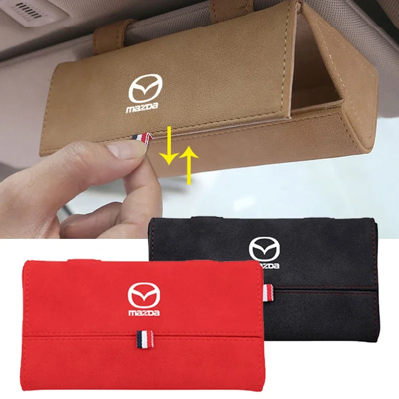 Car Leather Sunglasses Cases Suspension Storage Box for Mazda CX3 CX5 2 3 6 Atenza MX3 323 626 RX8 RX7 Protege Axela Speed 6
Car Leather Sunglasses Cases Suspension Storage Box for Mazda CX3 CX5 2 3 6 Atenza MX3 323 626 RX8 RX7 Protege Axela Speed 6