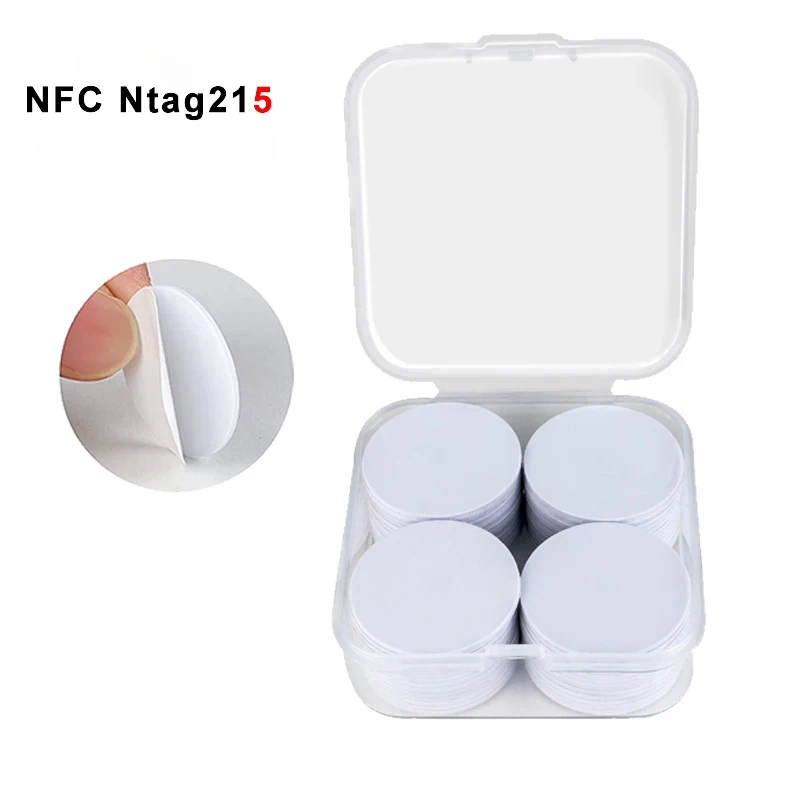 NFC 215 Tag Sticker, 504 Bytes, Rewritable NFC Label, Self-Adhesive, Wide Compatibility with All NFC-Enabled Devices
NFC 215 Tag Sticker, 504 Bytes, Rewritable NFC Label, Self-Adhesive, Wide Compatibility with All NFC-Enabled Devices