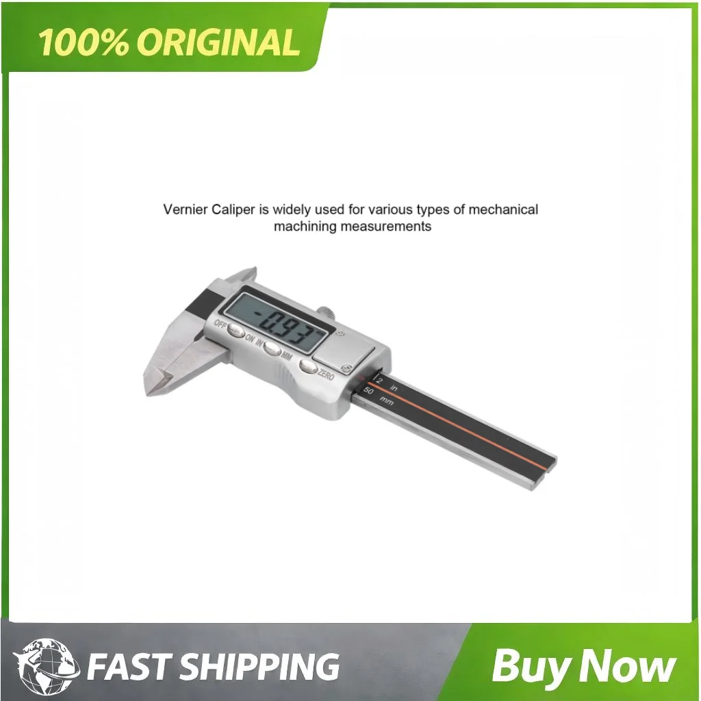 Digital Vernier Caliper 0-2in Measurement Gauge Jewelry Archaeology Travel DIY Handcraft Industrial Inspection Maintenance Tool
Digital Vernier Caliper 0-2in Measurement Gauge Jewelry Archaeology Travel DIY Handcraft Industrial Inspection Maintenance Tool