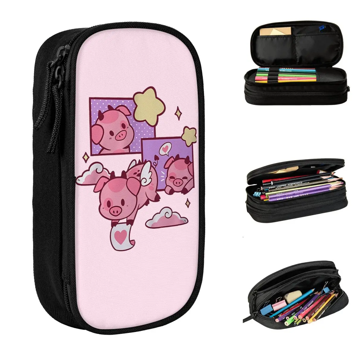 Hazbined Pencil Cases Lovely Hoteled Pen Bags Girls Boys Large Storage Students School Gifts Pencil Box
Hazbined Pencil Cases Lovely Hoteled Pen Bags Girls Boys Large Storage Students School Gifts Pencil Box