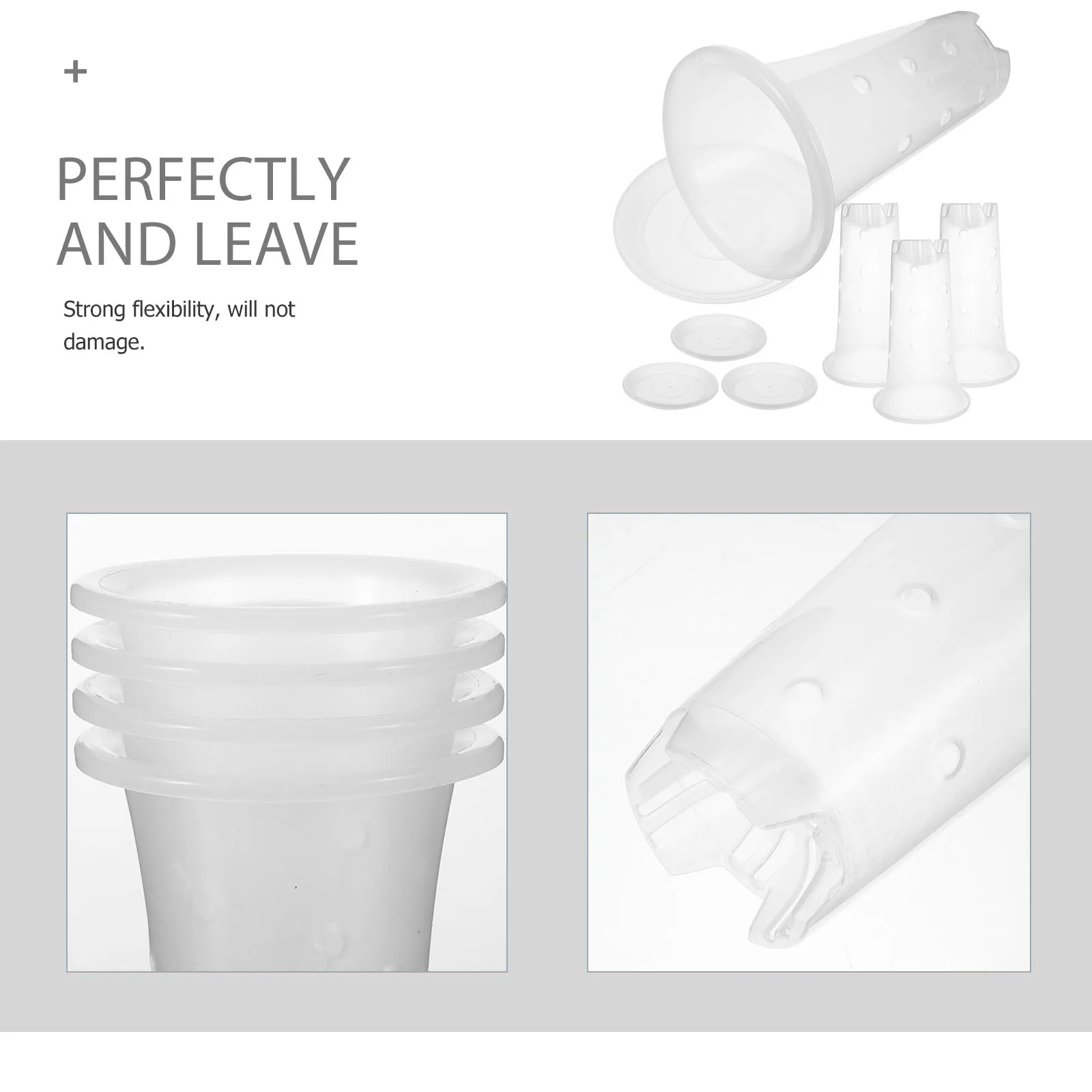 1Set Transparent Orchid Flower Pot Plastic Planting Garden Planter with Drainage Holes Indoor Outdoor Nursery Ventilation
1Set Transparent Orchid Flower Pot Plastic Planting Garden Planter with Drainage Holes Indoor Outdoor Nursery Ventilation