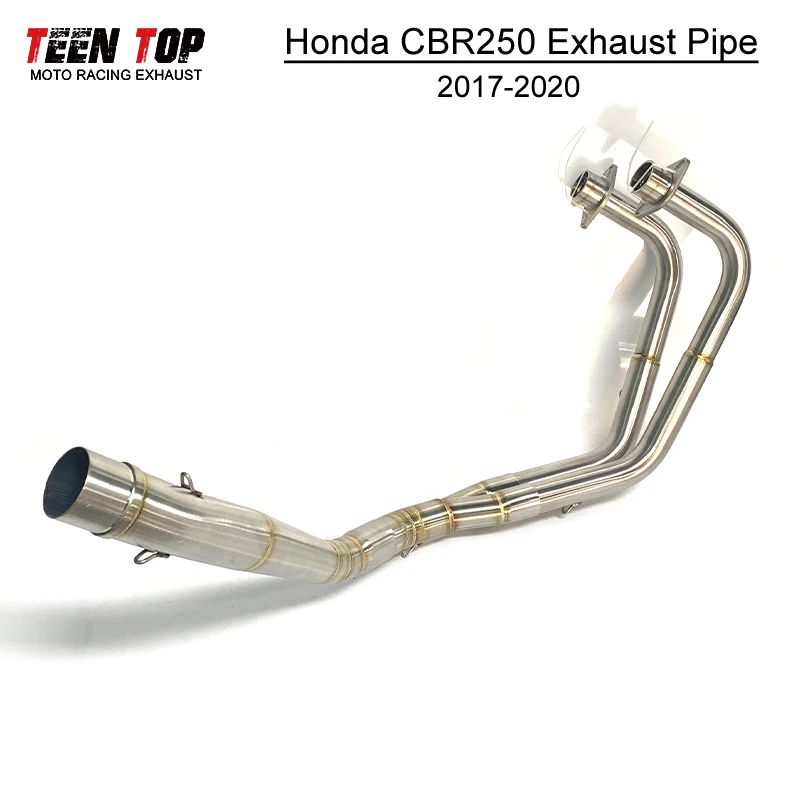 For Honda CBR250 Exhaust Pipe 2017-2020 51mm Modified Escape Moto CBR250 Motorcycle Exhaust Front Pipe CBR250 Connect Tube
For Honda CBR250 Exhaust Pipe 2017-2020 51mm Modified Escape Moto CBR250 Motorcycle Exhaust Front Pipe CBR250 Connect Tube