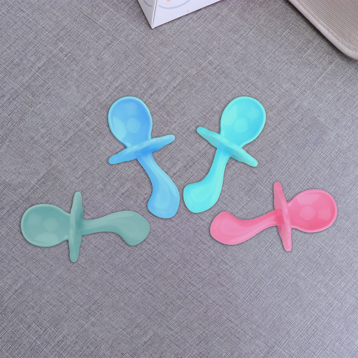4Set Baby Eating Training Spork Set Spoon Fork Combo Infant Tableware Lightweight Safe Swallow-Proof Protective Board
4Set Baby Eating Training Spork Set Spoon Fork Combo Infant Tableware Lightweight Safe Swallow-Proof Protective Board
