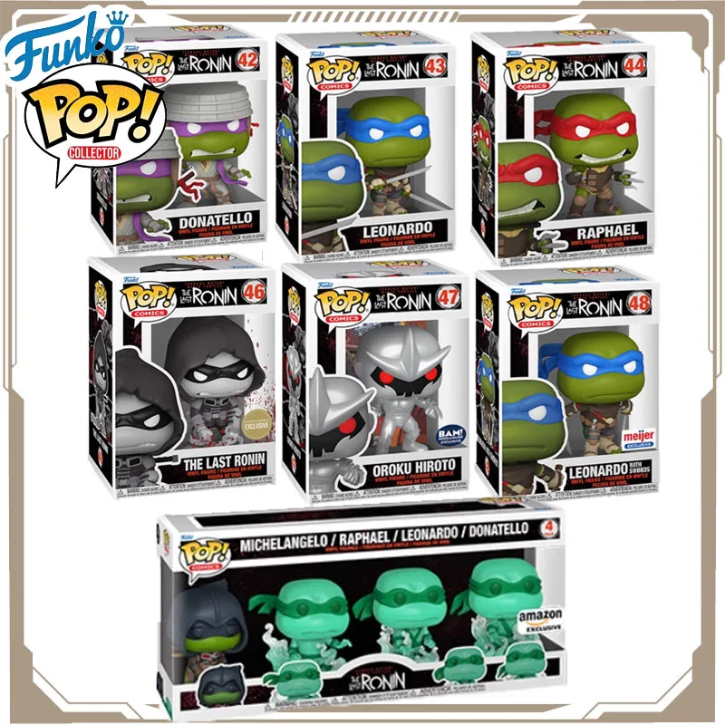 Funko POP original Teenage Mutant Ninja Turtles Leonardo Oroku Hiroto Action Figure Toys For Boys Girls Kids Gift Ornaments 
Funko POP original Teenage Mutant Ninja Turtles Leonardo Oroku Hiroto Action Figure Toys For Boys Girls Kids Gift Ornaments