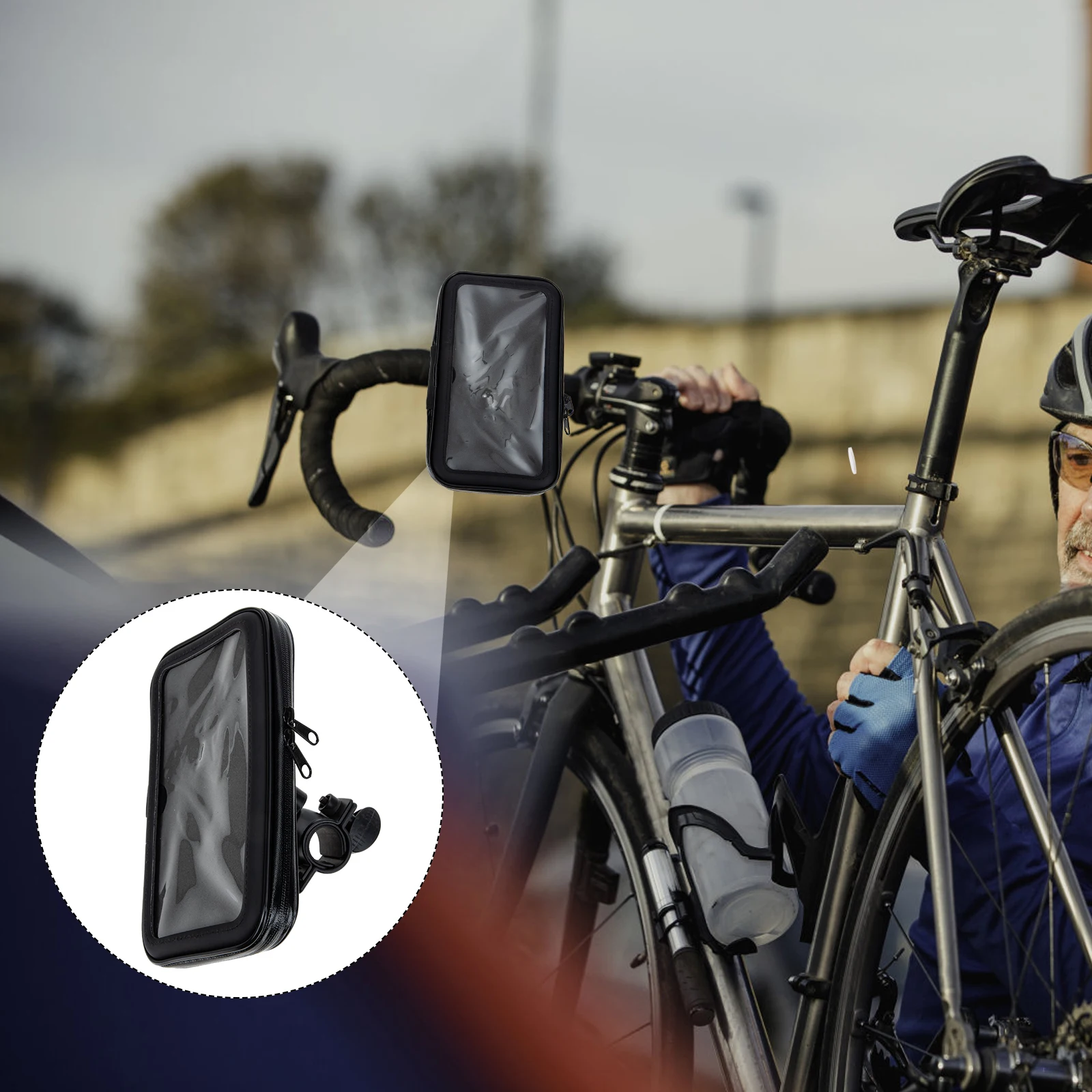 1Set Waterproof Bike Phone Bag Wear Resistant Durable Cycling Front Pouch Bike Phone Holder Navigation Bicycles Navigation Bag
1Set Waterproof Bike Phone Bag Wear Resistant Durable Cycling Front Pouch Bike Phone Holder Navigation Bicycles Navigation Bag