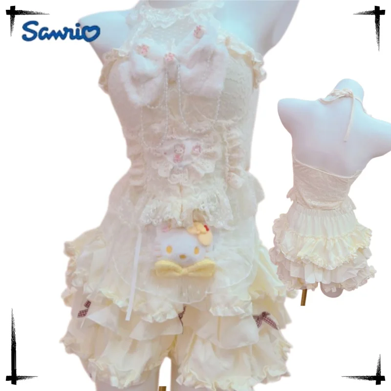 New Sanrio Hello Kitty Cartoon Ins Sweet Hip Wrapping Dress with Concealed Belly Drawn Bow S Body Holiday Gift for Girls
New Sanrio Hello Kitty Cartoon Ins Sweet Hip Wrapping Dress with Concealed Belly Drawn Bow S Body Holiday Gift for Girls