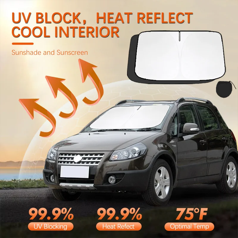 For Suzuki SX4 S-Cross Car Sun Viso Front Window Windshield Sunshade Heat Insulation Summer Sun UV Protection Auto Accessories
For Suzuki SX4 S-Cross Car Sun Viso Front Window Windshield Sunshade Heat Insulation Summer Sun UV Protection Auto Accessories
