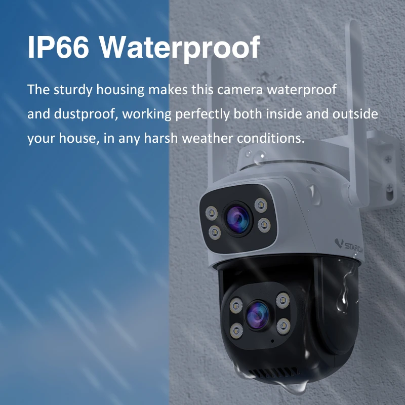O-Kam APP 4MP UHD Full Color Dual Lens WIFI IP Camera C622DR AI Humanoid Detection Home Security CCTV Intercom Baby Monitor
O-Kam APP 4MP UHD Full Color Dual Lens WIFI IP Camera C622DR AI Humanoid Detection Home Security CCTV Intercom Baby Monitor