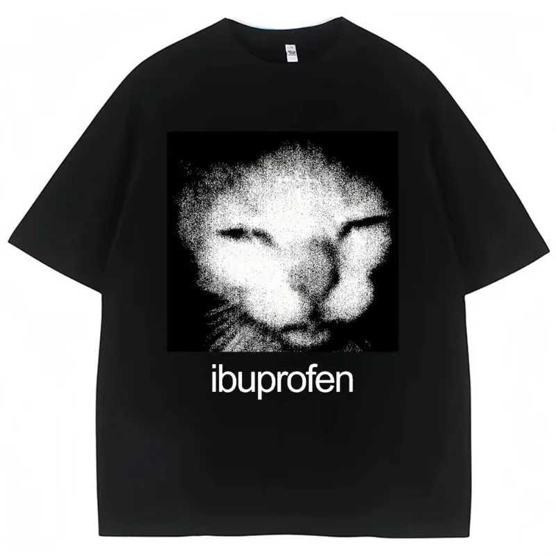 Vintage Funny Ibuprofen Cat Meme Graphic Women's Harajuku Short Sleeve Casual Women's T-shirt Clothing Street Aesthetic Clothes
Vintage Funny Ibuprofen Cat Meme Graphic Women's Harajuku Short Sleeve Casual Women's T-shirt Clothing Street Aesthetic Clothes