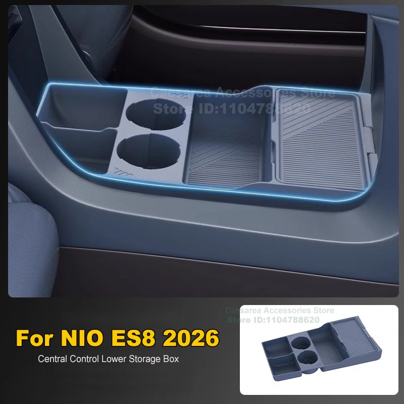 for NIO ES8 2026 Under Central Control Lower Silicone Storage Box Car Decoration Interior Accessories
for NIO ES8 2026 Under Central Control Lower Silicone Storage Box Car Decoration Interior Accessories
