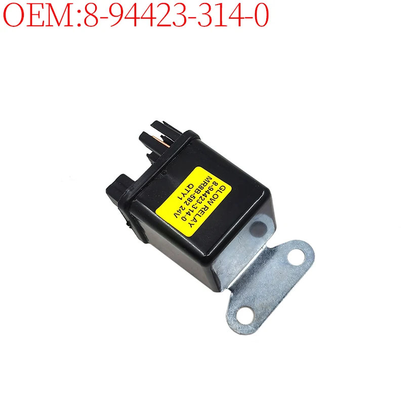 Excavator Construction Machinery Accessories 8-94258-014-0 8-94423-314-0 Preheat Relay (4 Plugs) for Isuzu 4HK1 Engine The New
Excavator Construction Machinery Accessories 8-94258-014-0 8-94423-314-0 Preheat Relay (4 Plugs) for Isuzu 4HK1 Engine The New