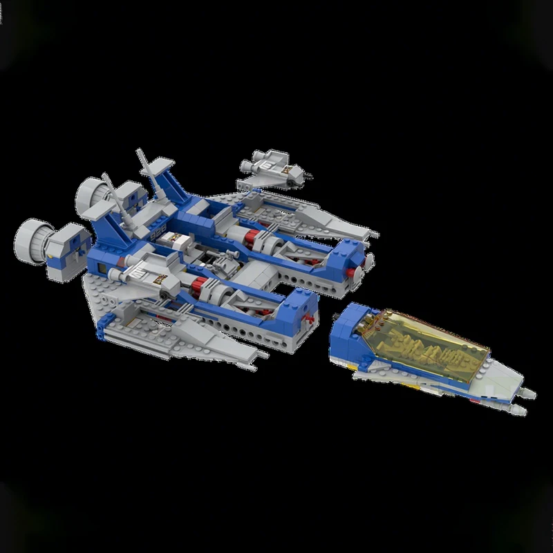 848 шт. MOC Galaxy Sentinel космический корабль строительные блоки DIY развивающие игрушки подарок на день рождения для любителей научных фантазий приключений
848 шт. MOC Galaxy Sentinel космический корабль строительные блоки DIY развивающие игрушки подарок на день рождения для любителей научных фантазий приключений