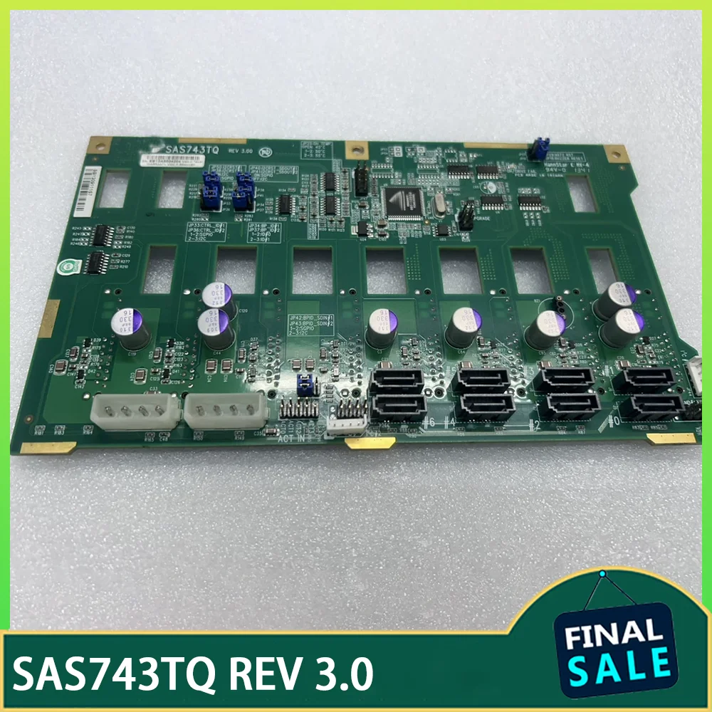 Hard disk back panel panel SAS743TQ REV 3.0
Hard disk back panel panel SAS743TQ REV 3.0