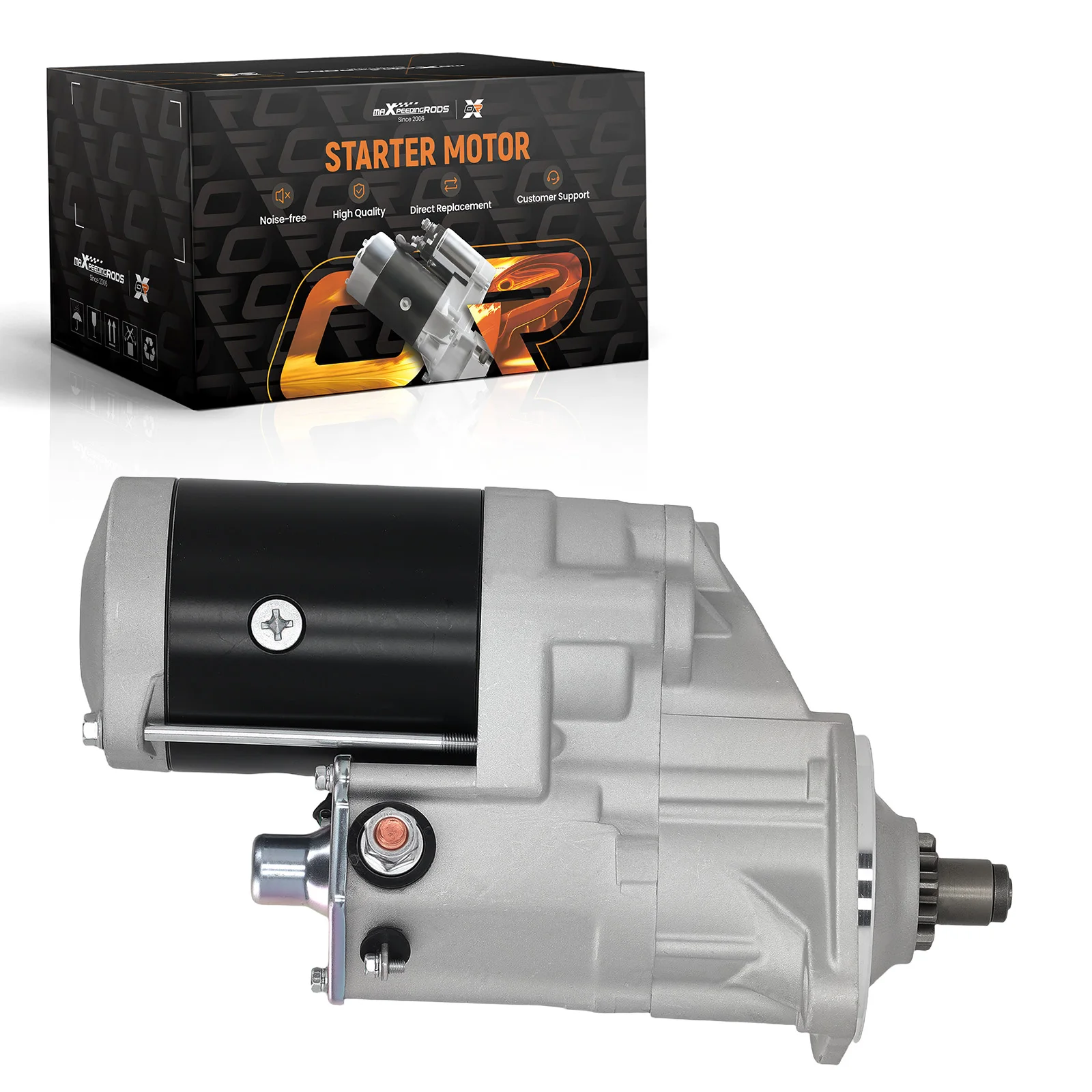 Starter Motor for Hino 238 258 268 J08E-TA/TV 2005-2010 28100-2921 12V OSGR 11T
Starter Motor for Hino 238 258 268 J08E-TA/TV 2005-2010 28100-2921 12V OSGR 11T