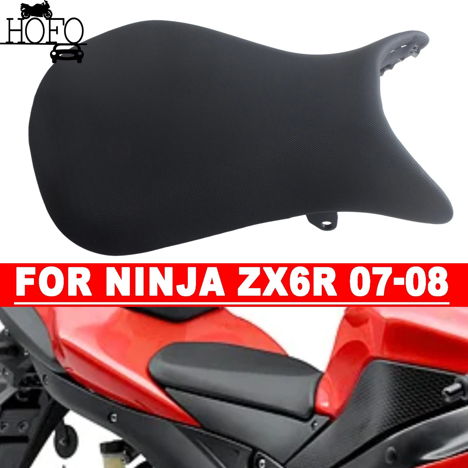 Motorcycle Front Driver Rider Passenger Seat Cushion For Kawasaki NINJA ZX6R 2007-2008
Motorcycle Front Driver Rider Passenger Seat Cushion For Kawasaki NINJA ZX6R 2007-2008