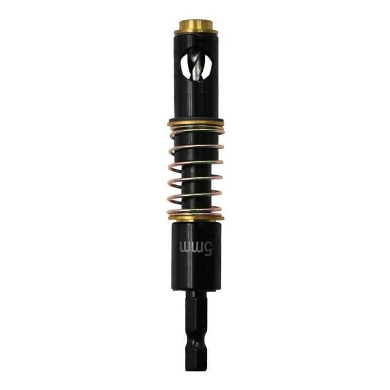 652F 5mm &1/4"Self-Centering Bit For Use with Pin Jig Black Hinge Drill Bits Reaming Drilling Plastic 1/4inch Shank
652F 5mm &1/4"Self-Centering Bit For Use with Pin Jig Black Hinge Drill Bits Reaming Drilling Plastic 1/4inch Shank