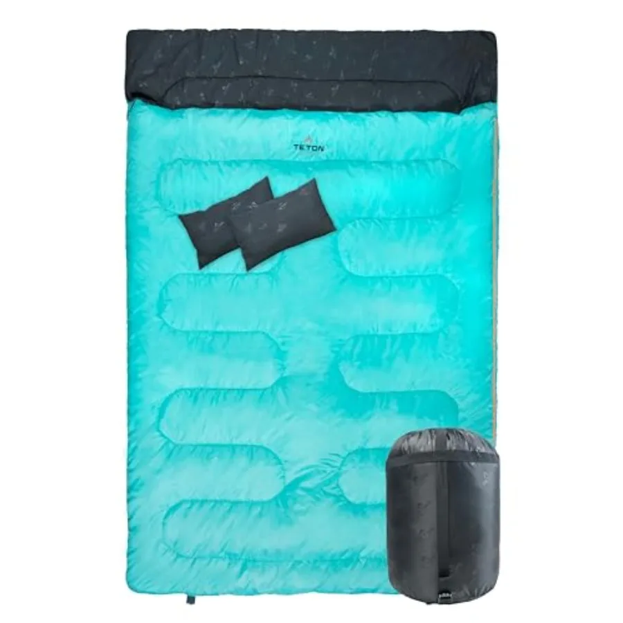 Teton Mammoth Queen Size Double Sleeping Bag- A Warm Bag The Whole Family can Enjoy Great for Camping Hunting and Base Camp. Co
Teton Mammoth Queen Size Double Sleeping Bag- A Warm Bag The Whole Family can Enjoy Great for Camping Hunting and Base Camp. Co