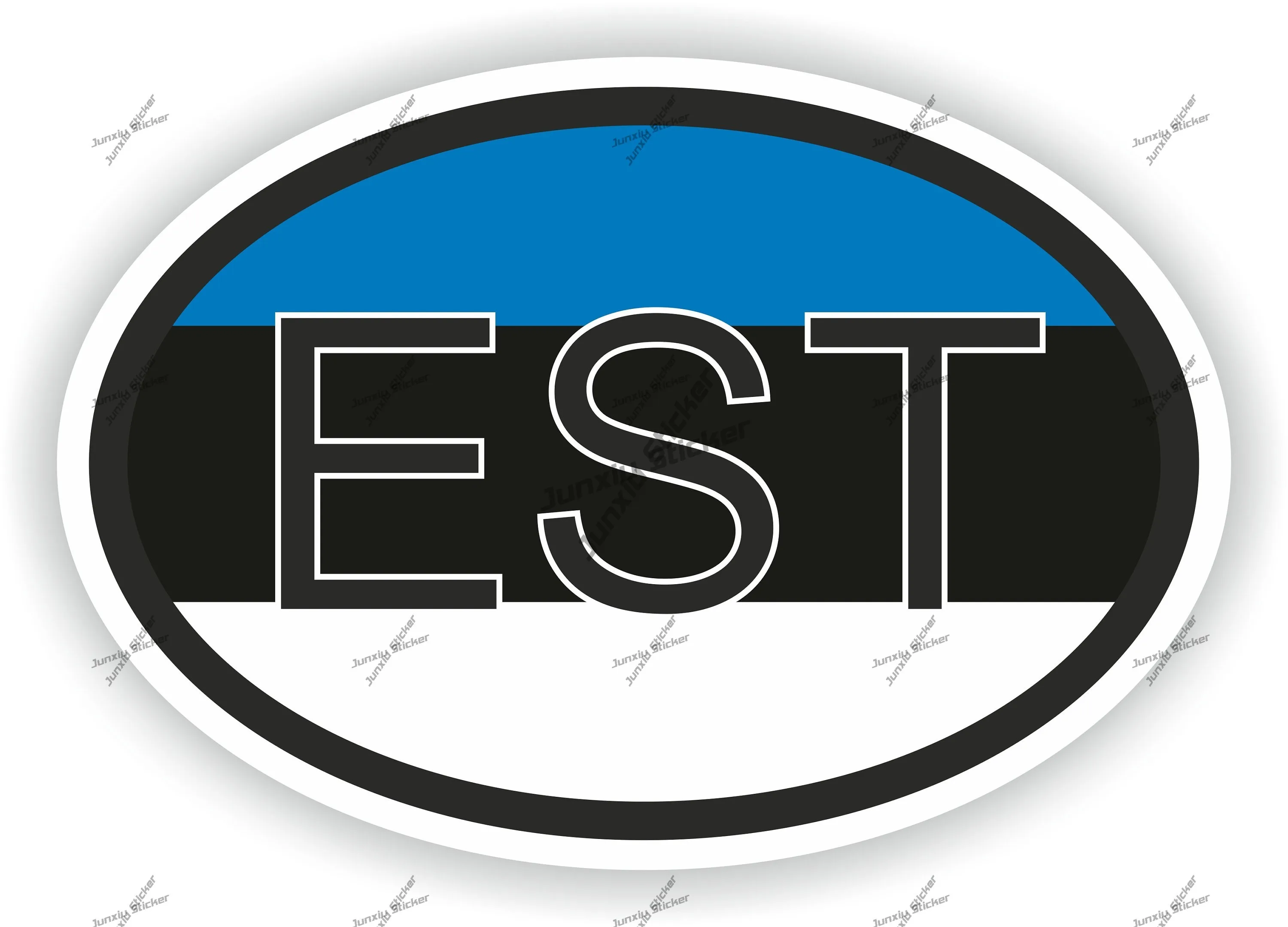 Estonia Country Code Est Flag Oval Sticker Suv Laptop Sticker Scratch-proof Exterior Decal Accessories Accessoire Voiture
Estonia Country Code Est Flag Oval Sticker Suv Laptop Sticker Scratch-proof Exterior Decal Accessories Accessoire Voiture